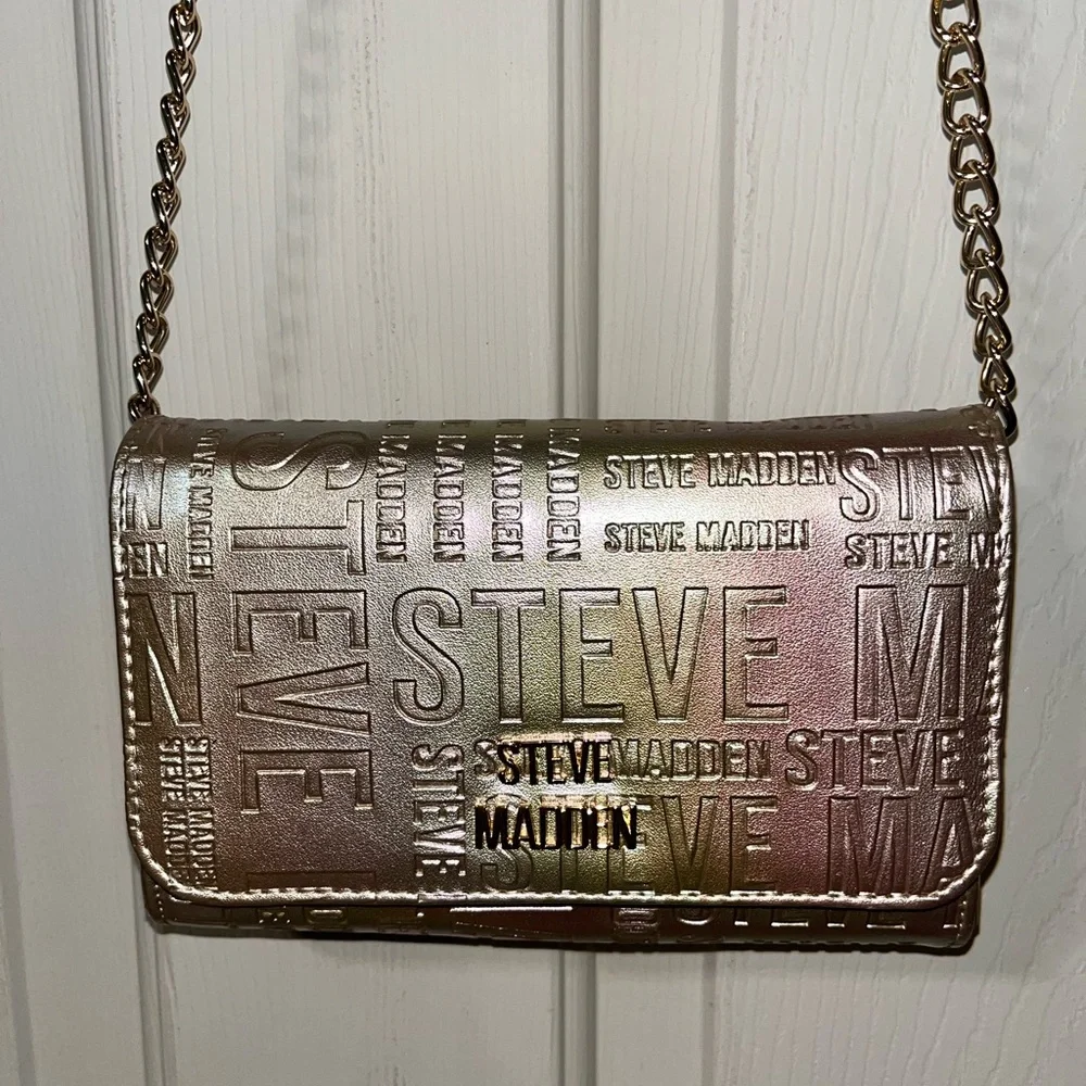 Steve Madden Metallic Crossbody Bag